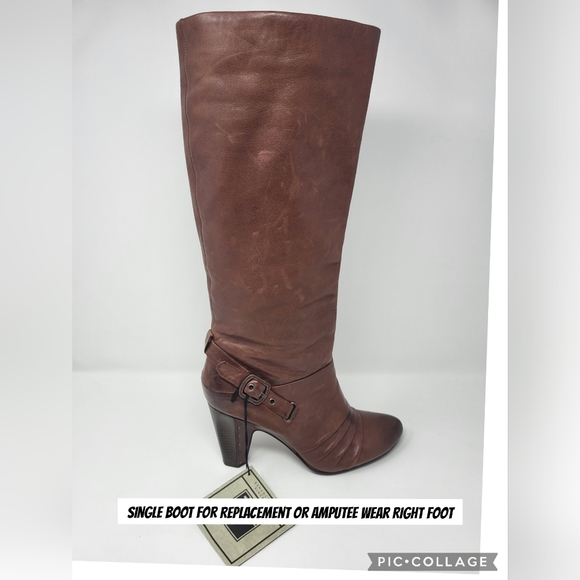 Frye Shoes - 1 Frye Women Single Bethany Strappy Leather Heeled Tall Right Boot 10M A…